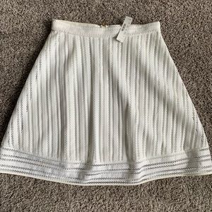 J. Crew white skirt